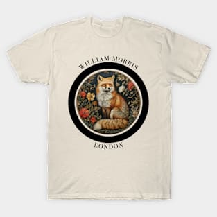 William Morris "Vintage Fox Fantasy" T-Shirt